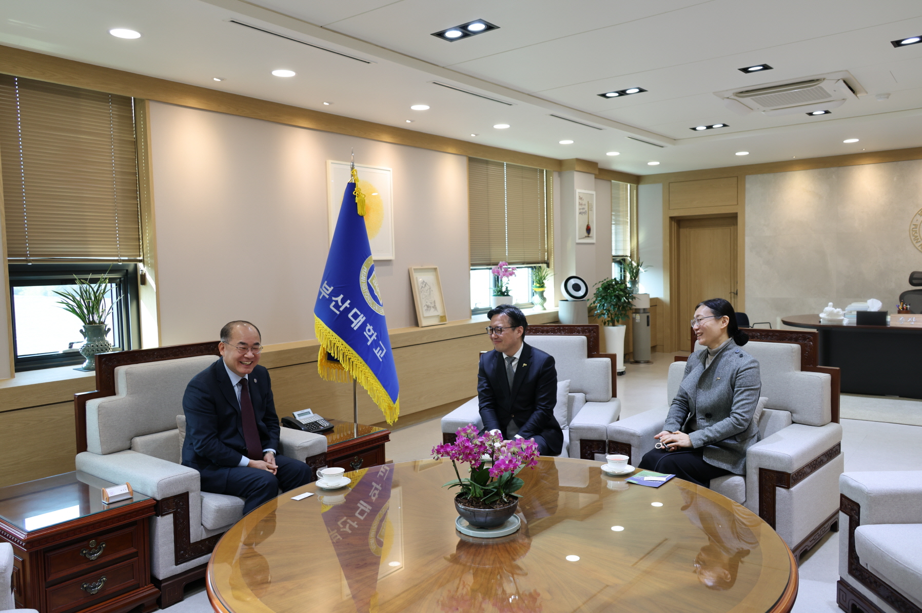 '내빈 접견_장대진 극동방송 부산지사장'