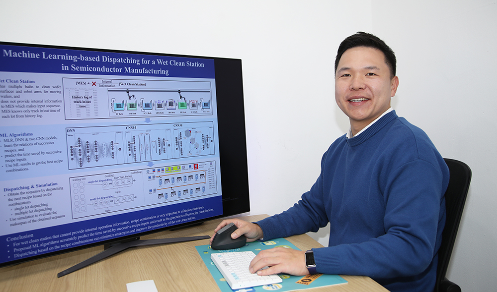 'Machine learning-based dispatching for a wet clean station in semiconductor manufacturing'