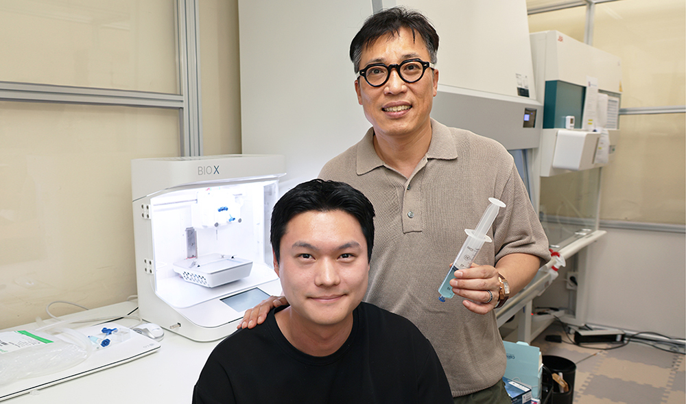 한동욱 교수팀, 3D 바이오프린팅 신소재 개발
